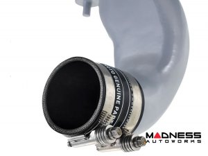 Ford Bronco Performance Intercooler Kit - 2.3L EcoBoost - Mishimoto - High-Mount - Polished Pipes Silver Core